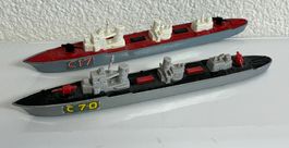 2x Vintage Matchbox Sea Kings Kriegsschiffe (1976) – K-302