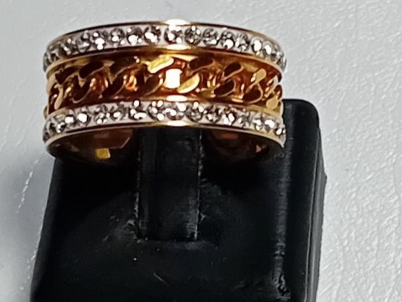 Ringe: ring edelsthal vergoldet,,,glanzig – Neu (gemäss Beschreibung) aus Basel von bij_5hqd