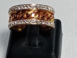 ring edelsthal vergoldet,,,glanzig