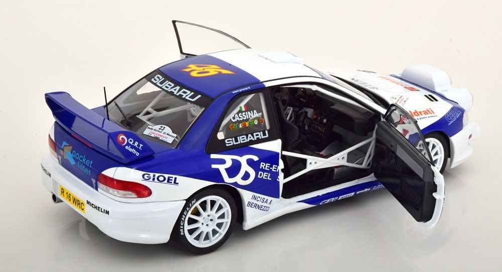 Subaru Modellautos: SUBARU IMPREZA WRC 99 #8 NIGHT VERSION 1:18 SOLIDO – Neu und originalverpackt aus Suhr von Moebelsiralfred 3