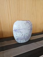 Porzellan Vase handbemalt in Gold, Alice Kündig
