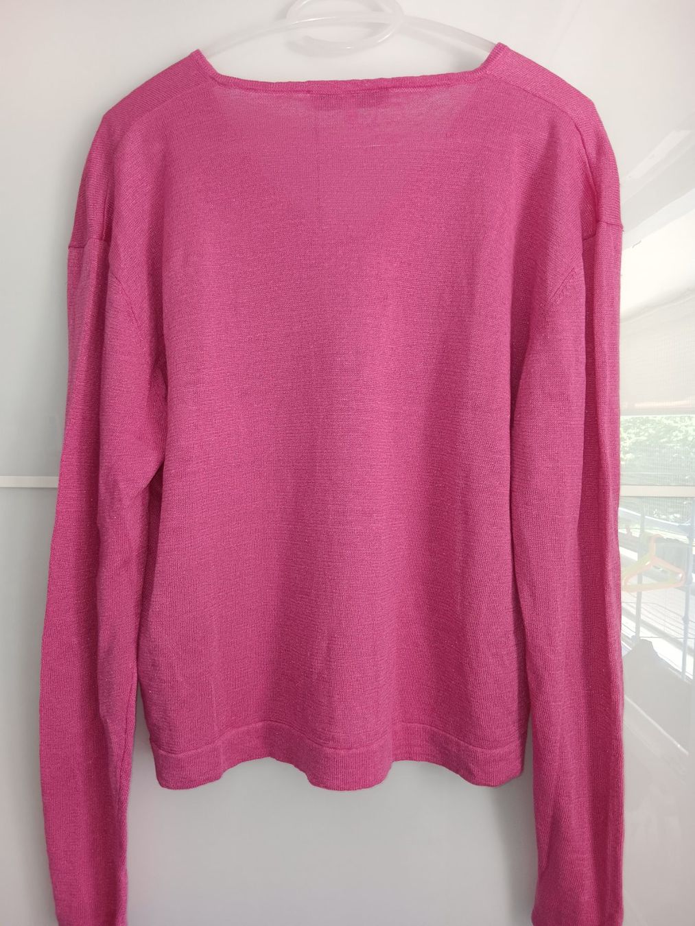 Maglioni & Felpe: ESTHEME PARIS Pull en lin rose taille M neuf – Nuovo e nell'imballaggio originale da Cossonay-Ville venduto da Les_1001_perles 2
