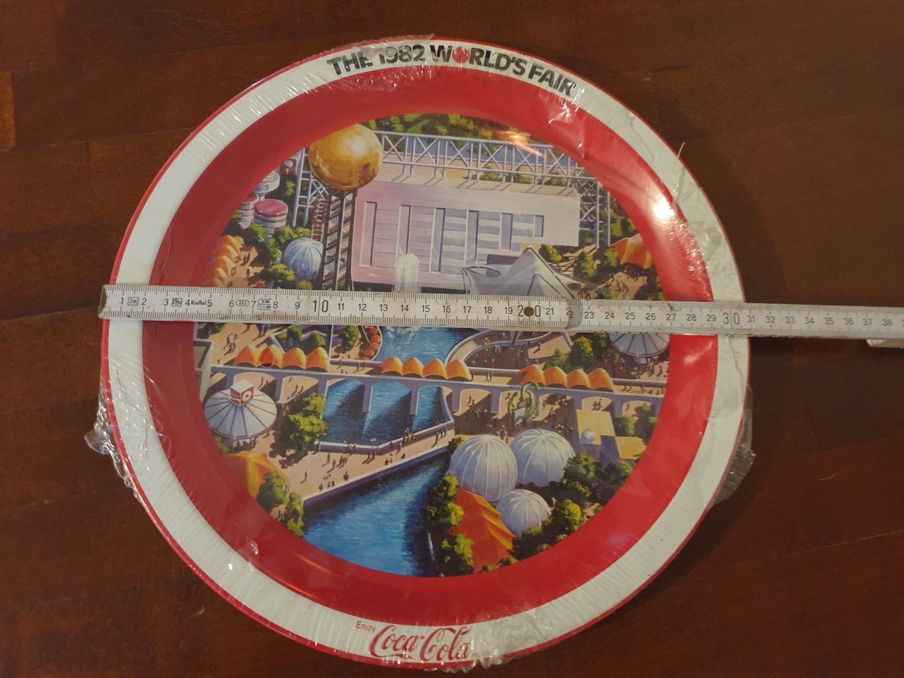 Coca-Cola Insegne: Coca Cola Schild, World Fair 1982, Original – Usato da Belp venduto da Ginus85 3
