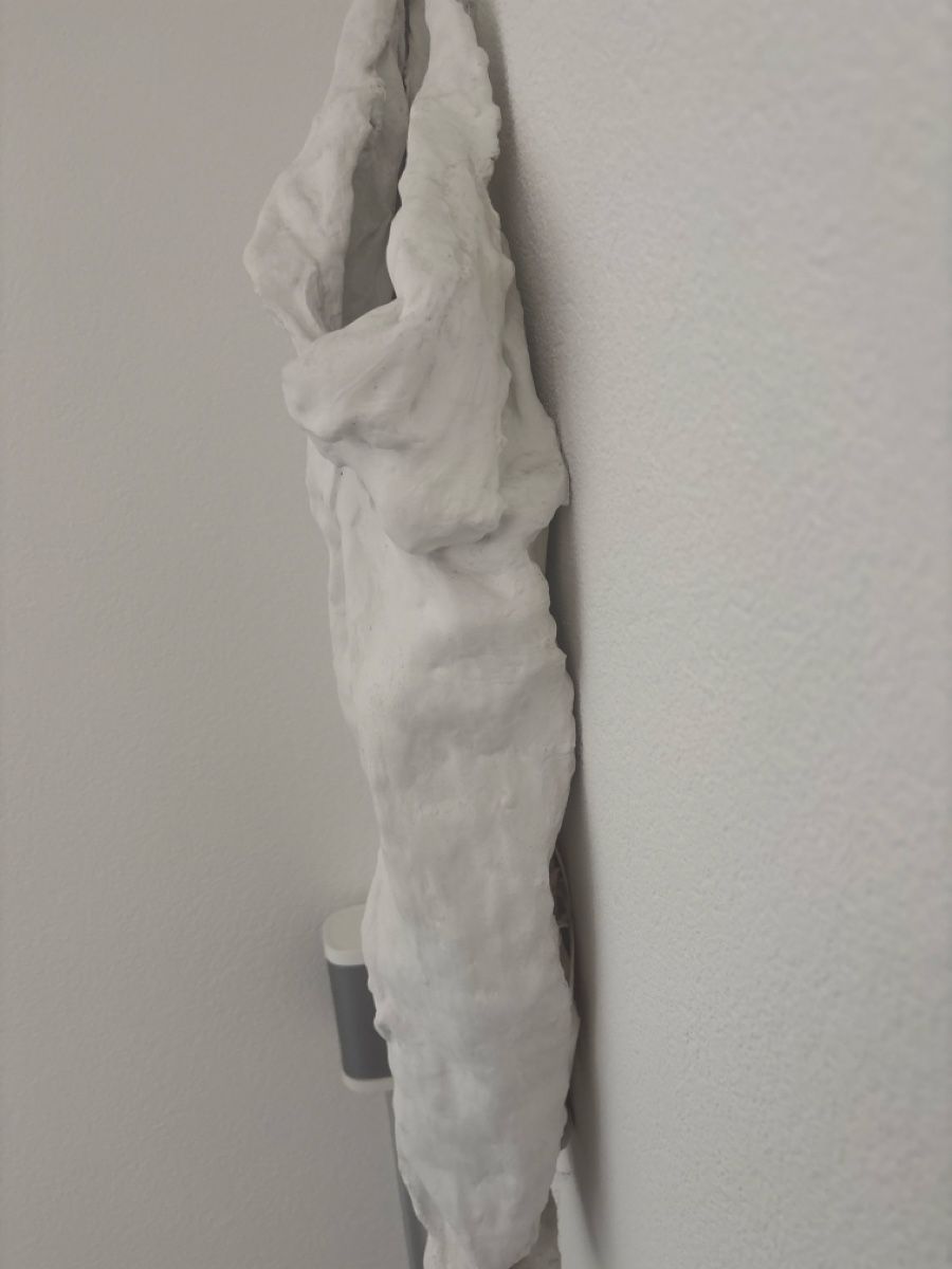 Alle Dekorationen: Skulptur Gips abstrakt Wandobjekt  – Gebraucht aus Holziken von kim_sh67 2