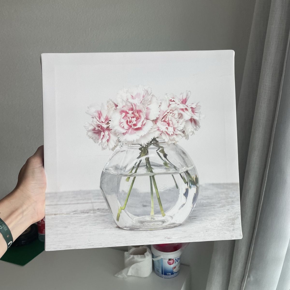 Foto & Immagini: Leinwandbild Blumen Motiv 30x30cm – Nuovo (secondo la descrizione) da Utzenstorf venduto da beatrice.ch