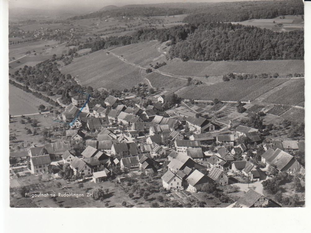 Cartoline postali: Rudolfingen Flugaufnahme 1961 – Usato da Bürglen TG venduto da StampGraf
