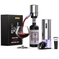 Tomeem Elektrisches Weinöffner-Set mit Korkenzieher aufladba