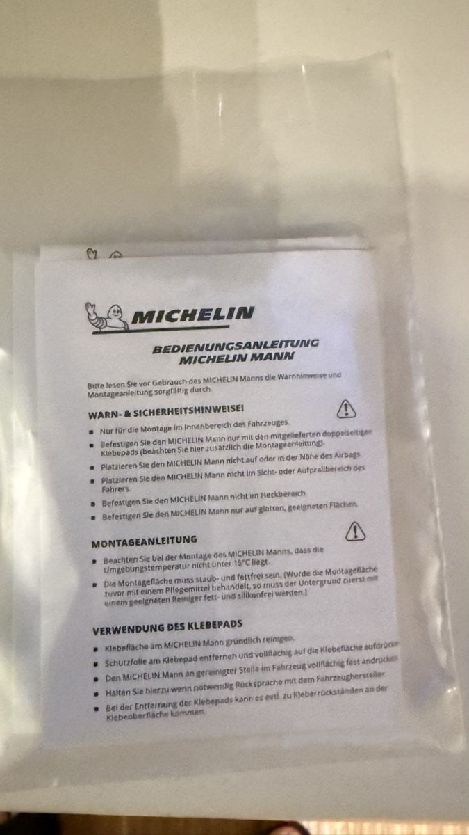 Michelin Statuette: Michelin Männchen Figur neu in OVP – Nuovo e nell'imballaggio originale da Basel venduto da Zomeg 8