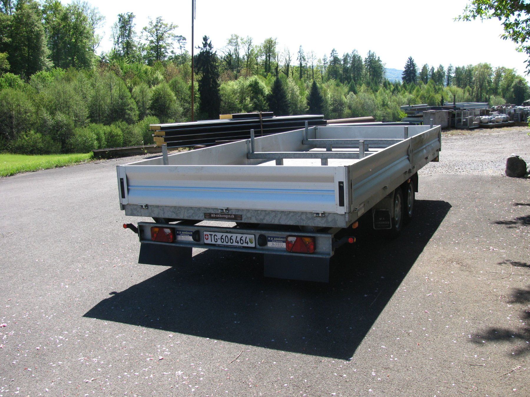 Rimorchi: Langmaterial Anhänger – Usato da Wagerswil venduto da Cat024 3