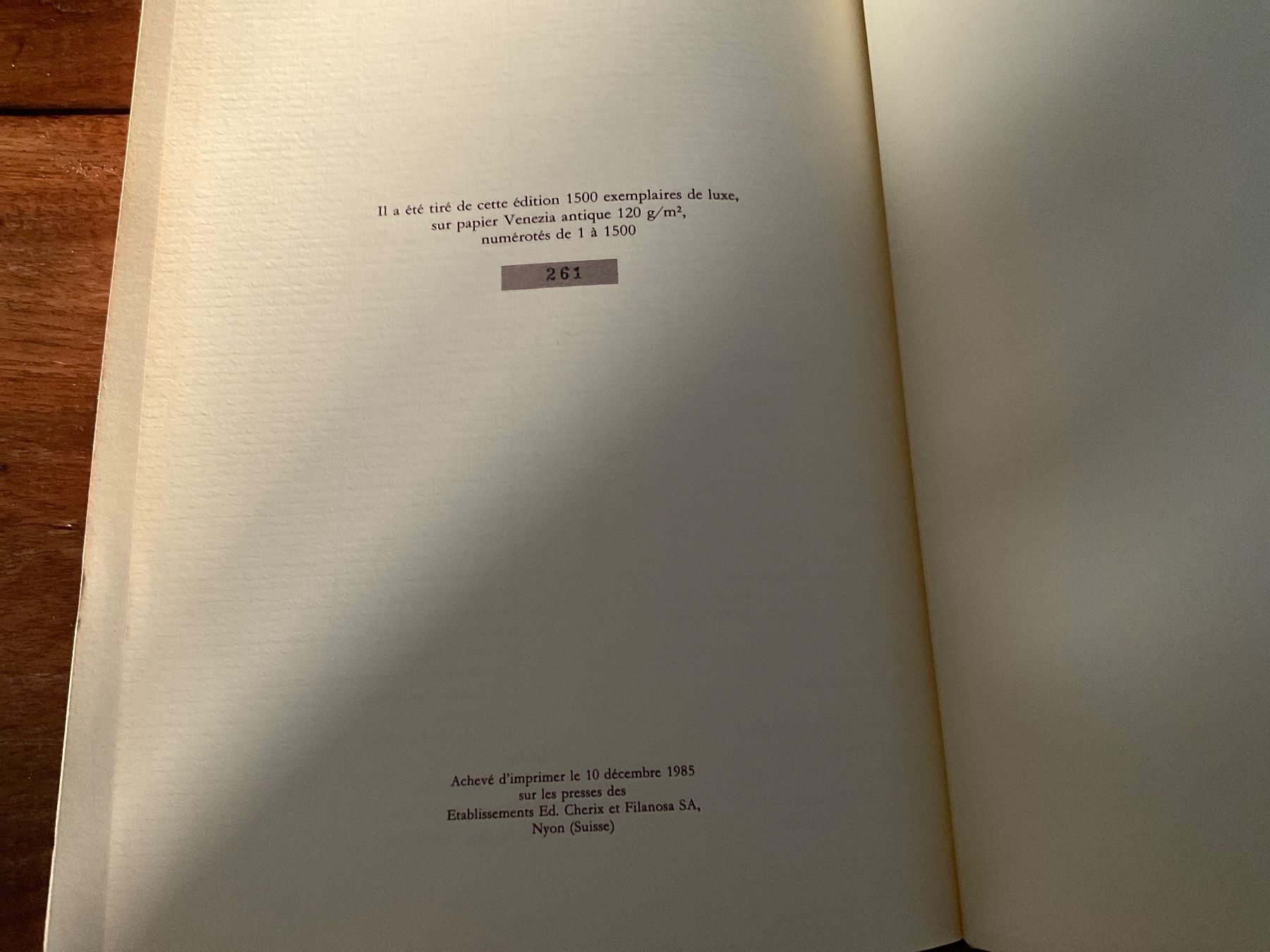 Libri: Livre Lavaux Ric Berger, Edition originale – Usato da Avenches venduto da Tinkey 9