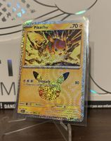 Carte Pokémon Pikachu 024/128  anniversaire 30 ans