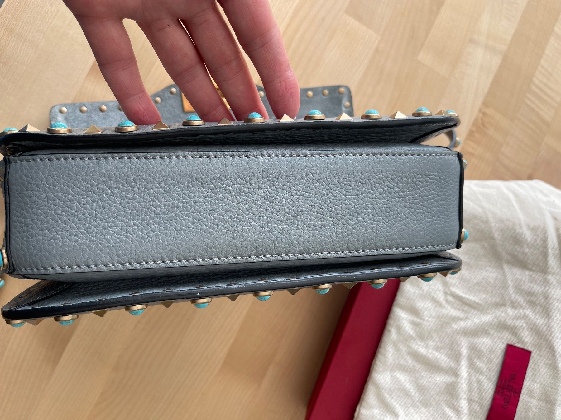 Valentino Borse da donna: VALENTINO GARAVANI Rockstud Tasche – Usato da Ruggell venduto da expoli 1