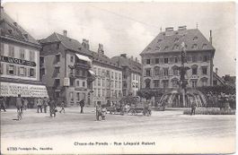 CHAUX - de - FONDS, le début du POD bien annimé