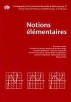 Notions élémentaires