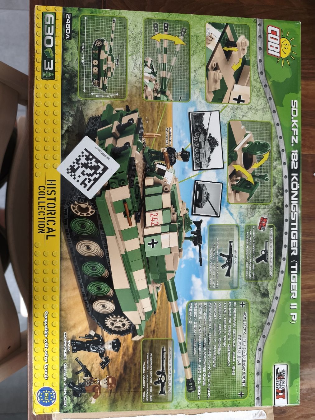 Cobi Kit di costruzioni: COBI 2480a Panzer – Nuovo (secondo la descrizione) da Tann venduto da Username0815 1