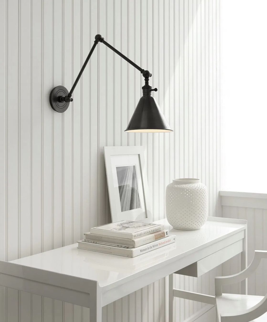 Lampen: Doppel-Arm Wandlampe, Boston Functional, Bronze, – Neu und originalverpackt aus Erlenbach ZH von Pocahoney