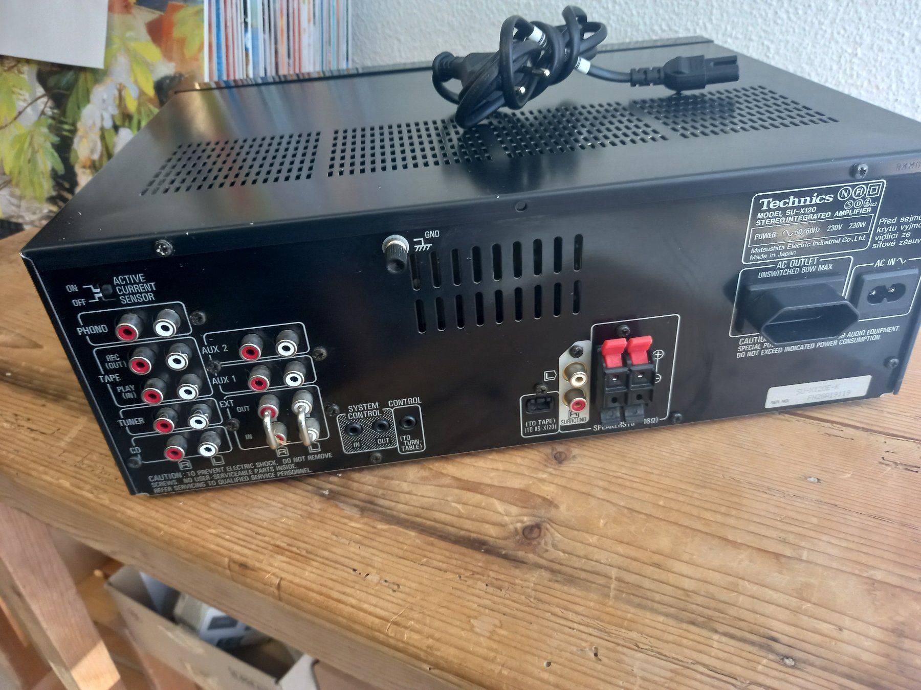Technics Amplificatori: Technics SU-X120  Verstärker – Usato da Prez-vers-Siviriez venduto da Monija70 7