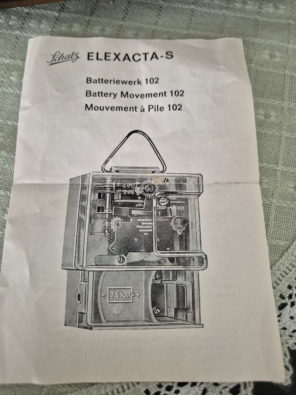 Orologi da terra & Orologi da parete: Schatz ELEXACTA-S Tischuhr, Vintage Design  – Usato da Eschlikon TG venduto da zuzanka80 4
