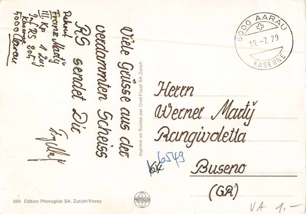 Cartoline postali: 5 MILITÄR-HUMOR-Ansichtskarten mit FELDPOST – Usato da Lufingen venduto da TopAnsichtskarten 7