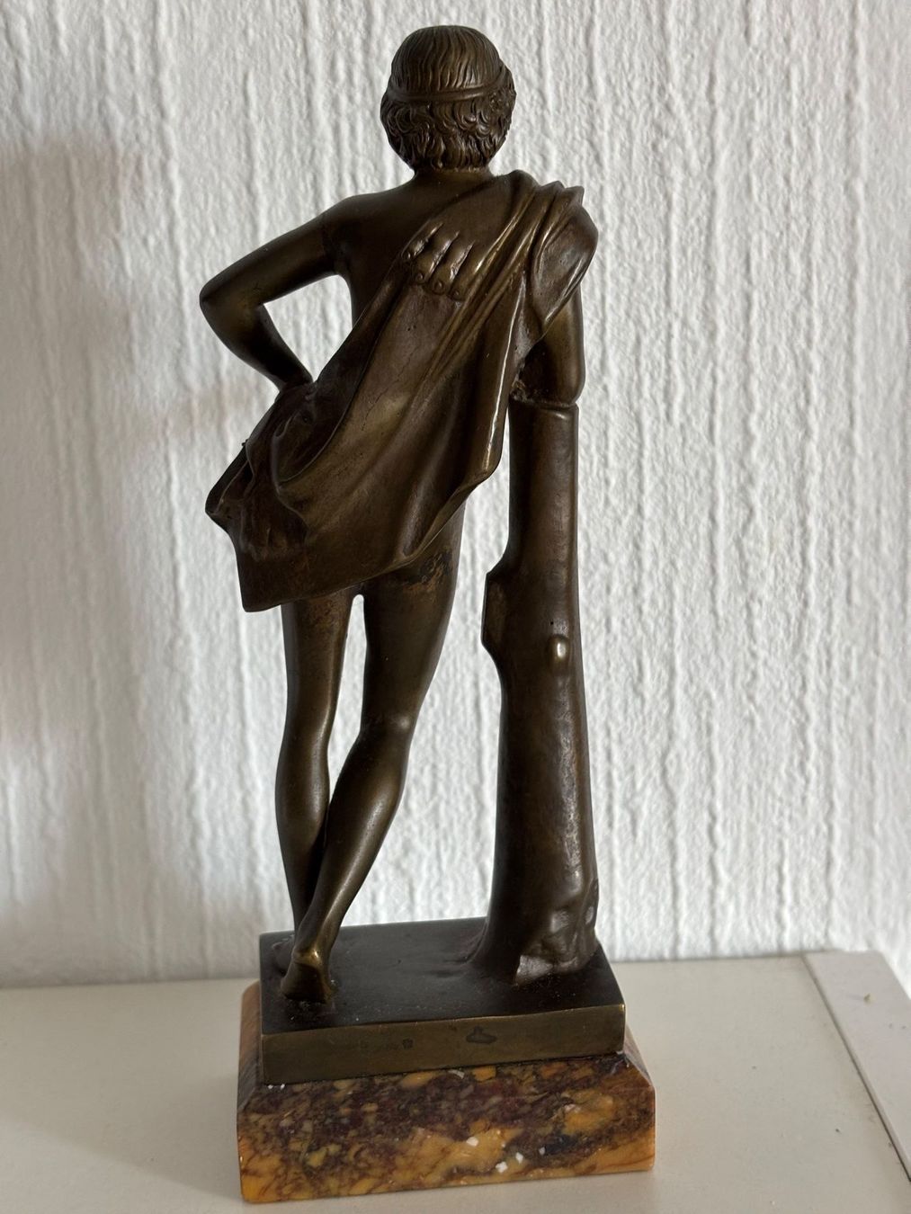 Statuette: statuette en bronze Satyre au repos – Usato da Peseux venduto da Chimon59 4