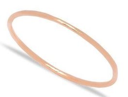 Ring 925 roségold fein ohne Stein Klassiker filigran 52