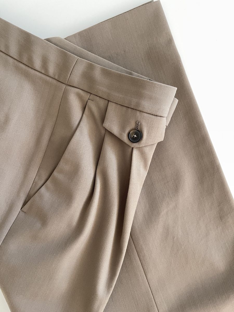 Massimo Dutti Pantaloni: Massimo Dutti Bundfalten Hose / Beige / Gr. 40 – Usato da Zürich venduto da Recode.Fashion 5