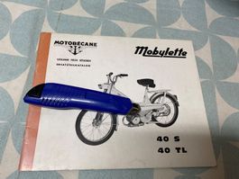 Ersatzteilkatalog, Cady, 40 S, 40 TL, Motobecane, Mofa,