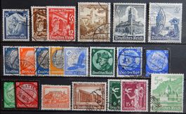Deutsches Reich ex. Kat. 479-758 gest. 1932/40 Kat. 62 Euro