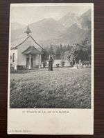 SCHWARZSEE / LAC NOIR (Fribourg) Chapelle et la Spitzfluh