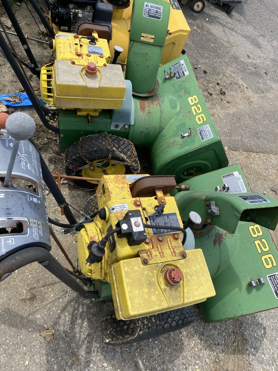 Toutes les machines: Déneigeuse John Deere défectueuses – Défectueux à la chaux de fonds par Britchon1 2