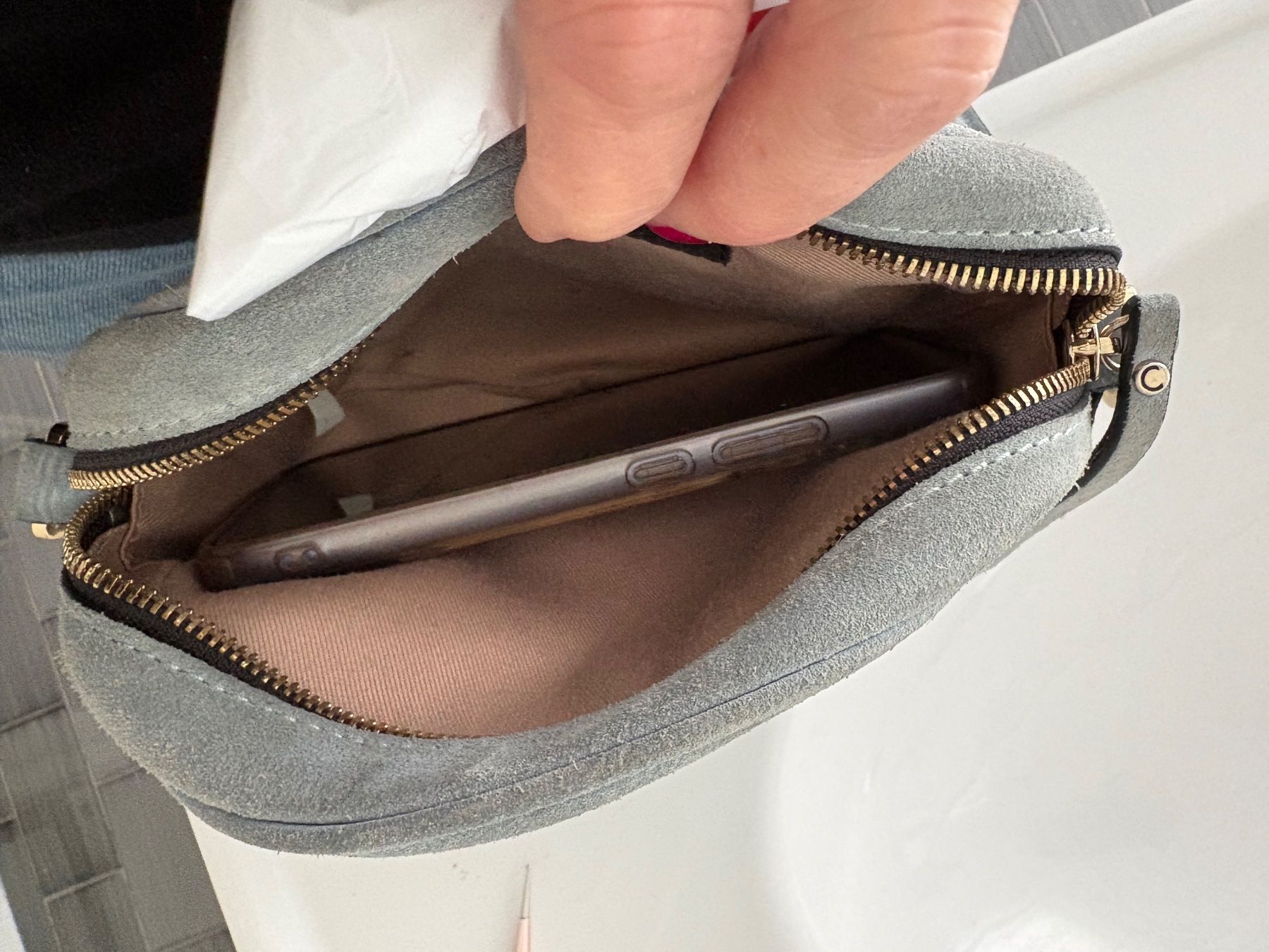 Gianni Chiarini Borse da donna: Wildledertasche Gianni Chiarini – Usato da Azmoos venduto da alix001 4