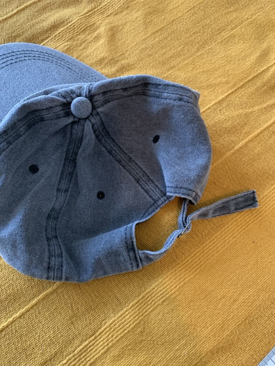 Hüte, Mützen & Caps: Baseball Cap, Baumwolle, Grau, Adjustable Strap – Gebraucht aus Winterthur von Samu-V 1