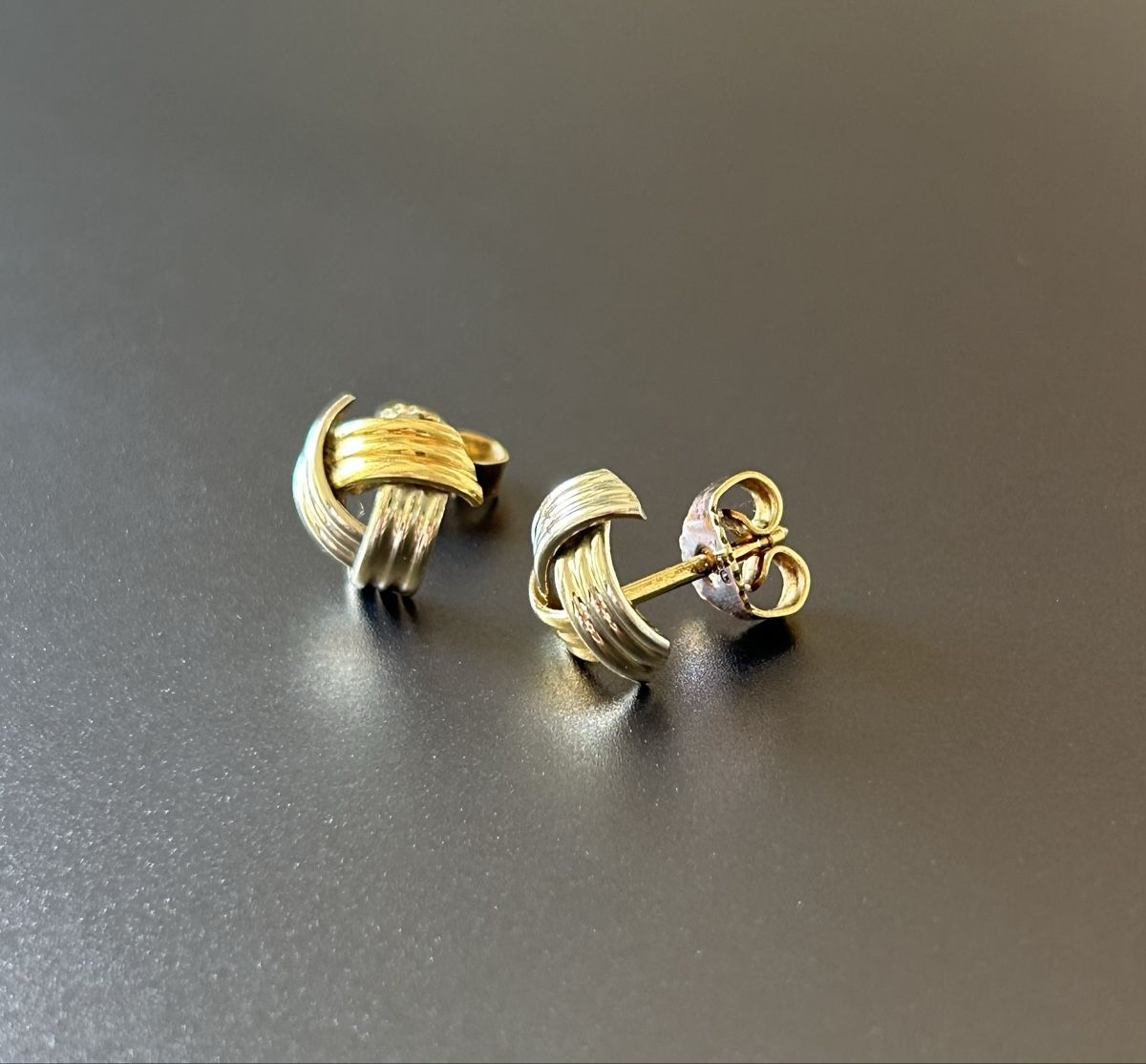 Orecchini pendenti & Orecchini a lobo: Boucles or blanc or jaune 750 – Usato da Zürich venduto da malia. 4