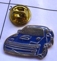 Pin Auto  Blau