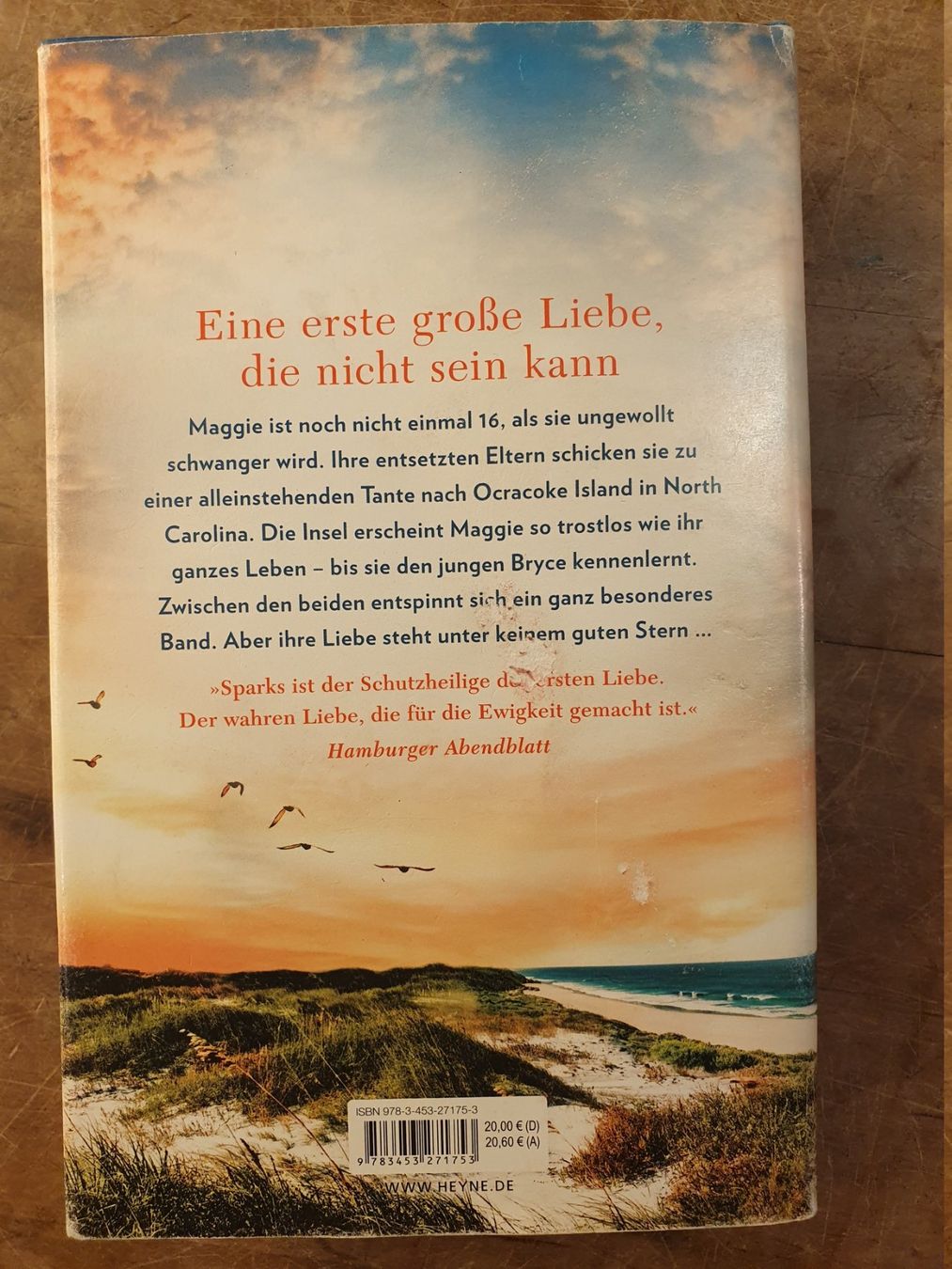 Libri: Mein letzter Wunsch - Nicholas Sparks – Usato da Zürich venduto da loosebone 8