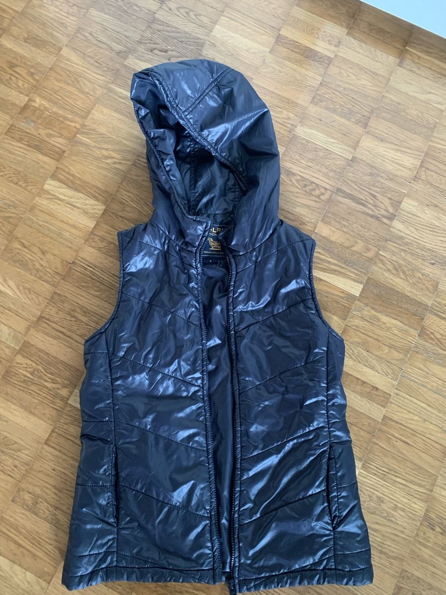 Gilets & Westen: Woolrich gilet blaue – Gebraucht aus Zürich von Nikuska32