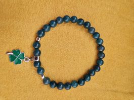 Bracelet avec jade porte-bonheur🍀