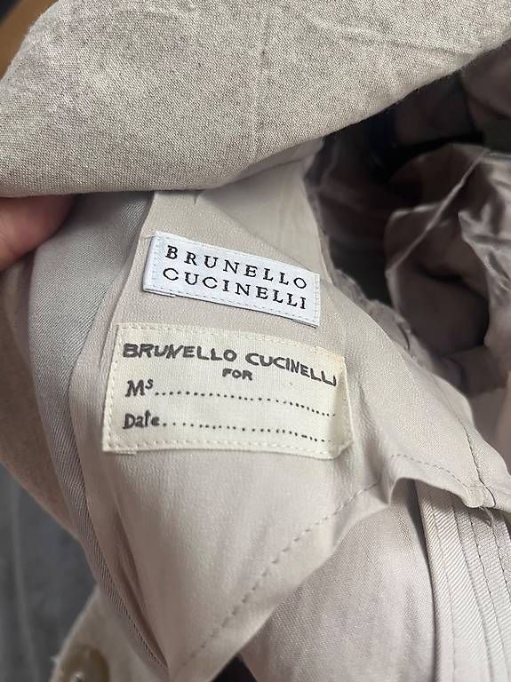 Cappotti: Brunello Cucinelli-  Trenchcoat Beige – Usato da Kloten venduto da naz_2c9c