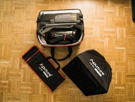 Aputure 60x + LS60 softbox