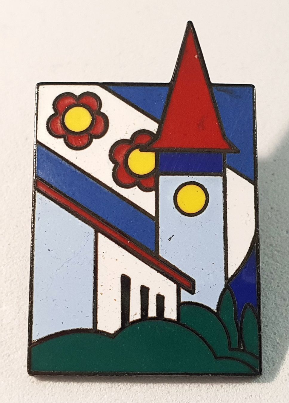 Placchette & Badge: AA248 - Pin 1000 Jahre Uetendorf – Usato da Reinach BL venduto da Boston-Verkauf