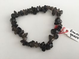 Armband elastisch Rauchquarz