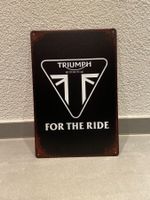 TRIUMPH Schild für Sammler ! NEU % 1 Pcs