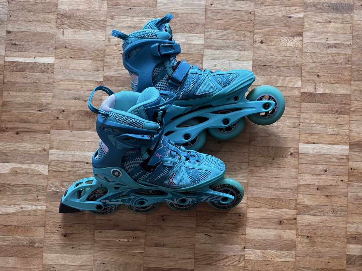 K2 Inline-Skating & Rollschuhe: Inlineskates K2 türkis Gr. 39 – Gebraucht aus Bassersdorf von montakar 1