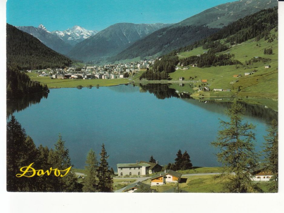 Cartoline postali: Davos 1980 – Usato da Bürglen TG venduto da StampGraf