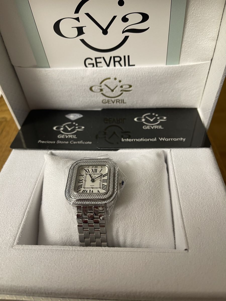 Orologi: Gevril Damenuhr mit Diamanten – Nuovo e nell'imballaggio originale da Kloten venduto da Buki-Sneki 1