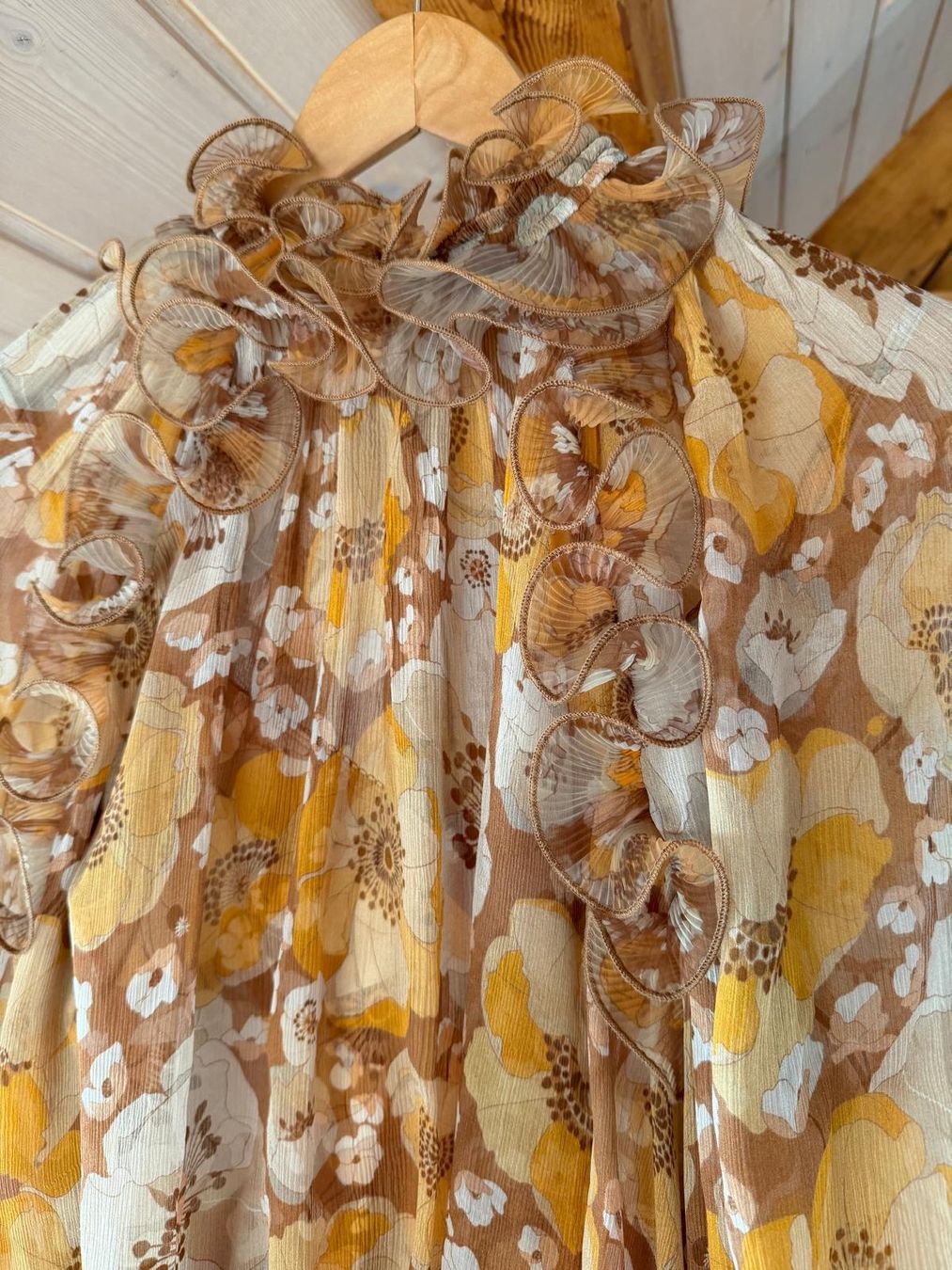 Zimmermann Camicette: Zimmermann Silk Blouse mit Top, Gr. 2 – Usato da Rüschlikon venduto da rene977 2