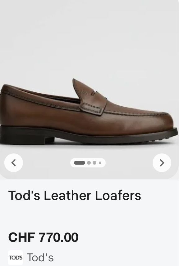 Tod'S Chaussures hommes: Tod’s dark brown mocassins – Neuf (Voir description) à Biel/Bienne par yuliyabiel 6