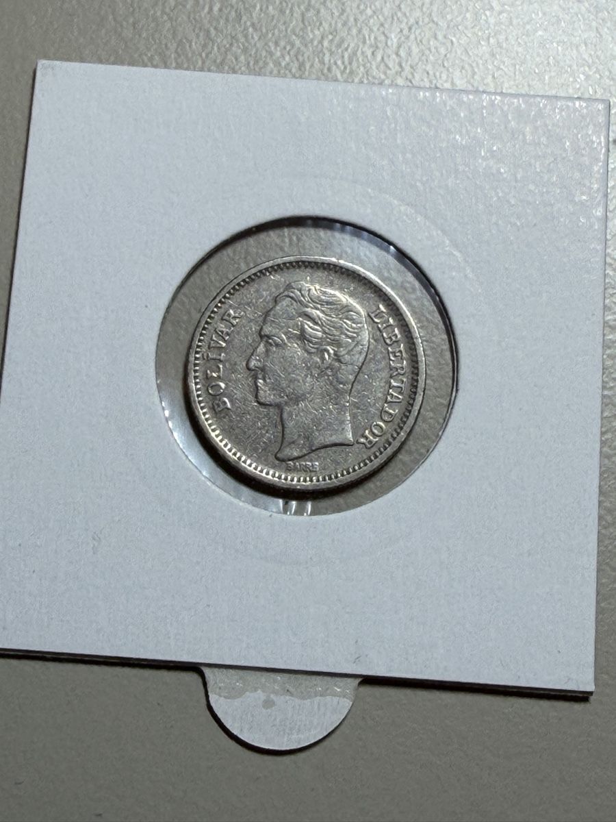 Toutes les monnaies: Venezuela - 50 centimes - 1965 – D'occasion à Payerne par Mike1682 1