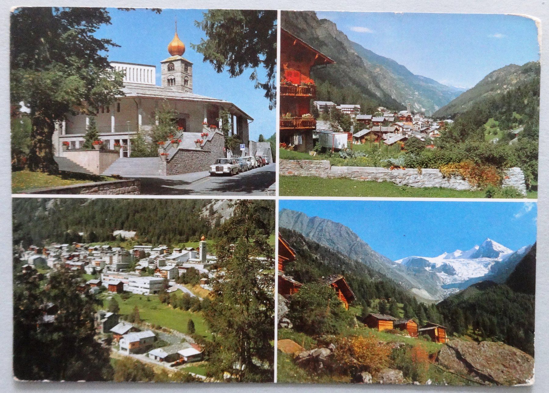 Cartes postales: St. Niklaus, Zermattertal, Wallis – Défectueux à Fétigny par Billy2miny