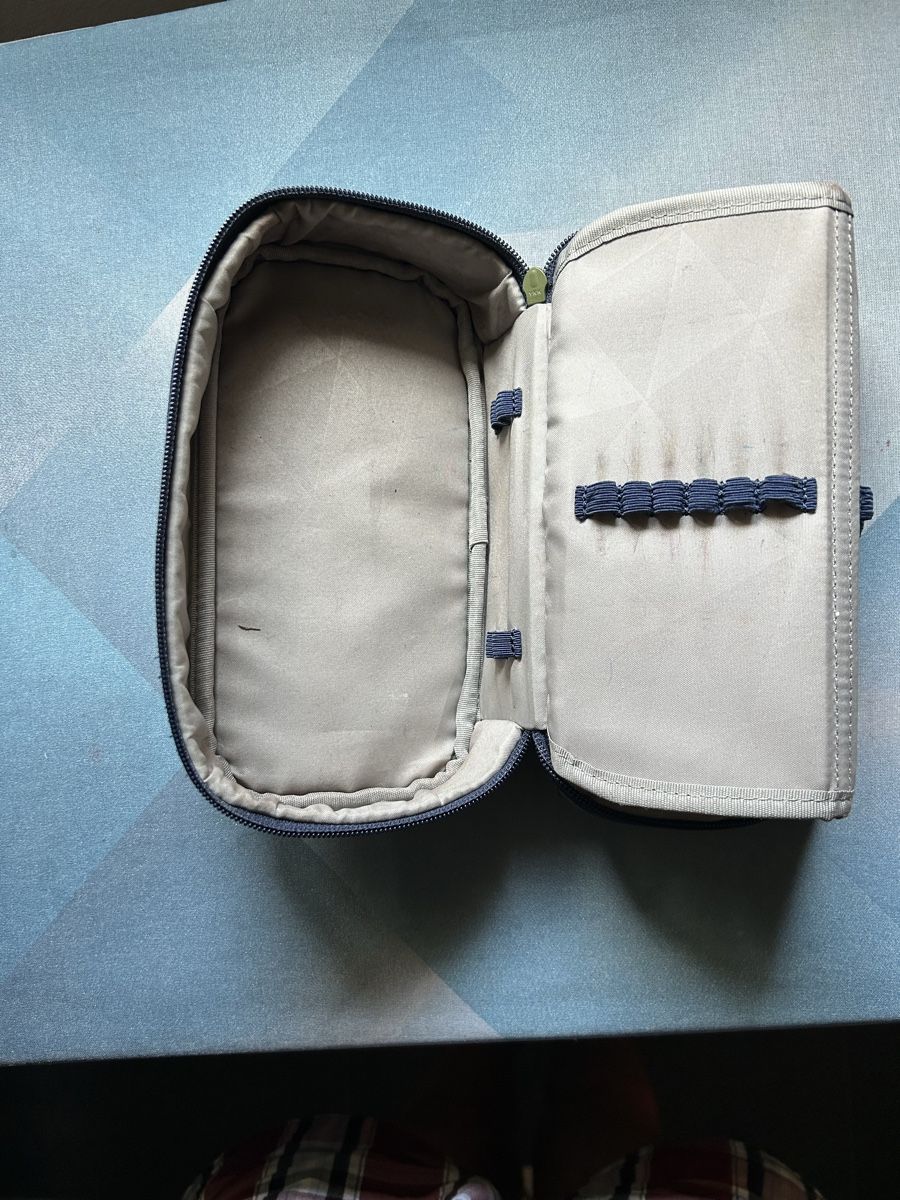 Satch Schüler-Etuis: Satch Schlamperbox blau-grün – Gebraucht aus Wiler (Lötschen) von Nad4 3